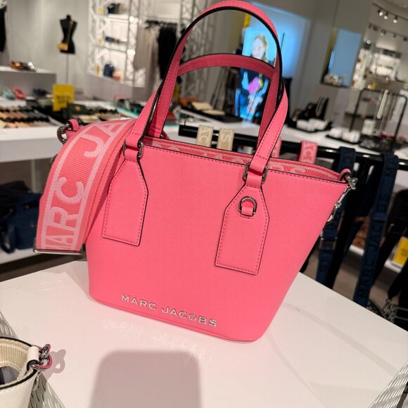 MARC JACOBS 4F5HTT001H02 Small Satchel Petal Pink - Picture 1 of 7
